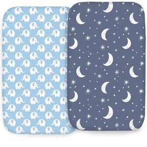 Cambria Baby Fitted Sheet Set- 2 PACK
